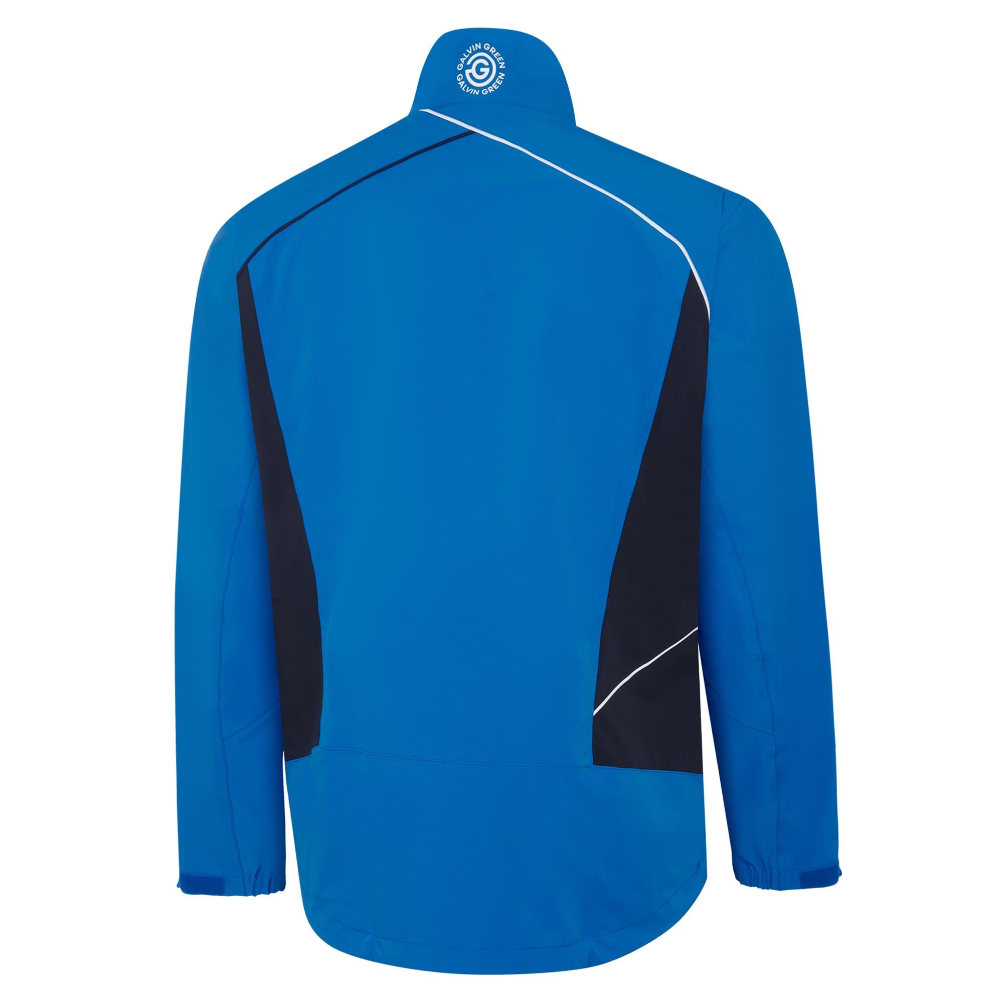 Galvin Green Ames Dryvr Pertex Mens Waterproof Golf Jacket Royal Blue/Black